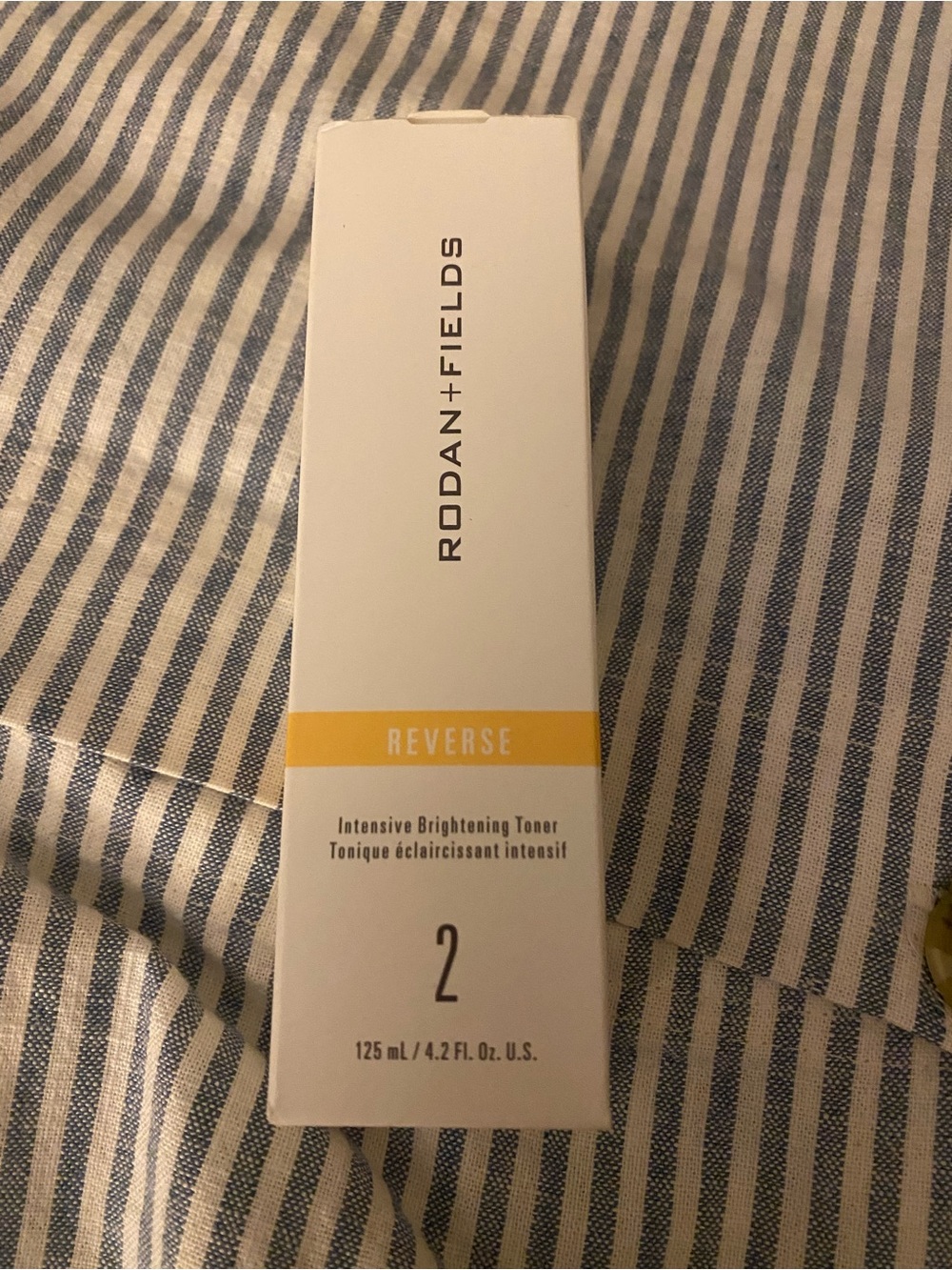 Rodan + Fields Reverse Intensive Brightening Toner - White & Yellow